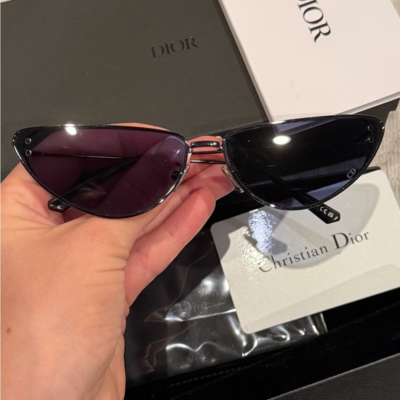 Dior Accessories - Dior Sleek Black Cat-Eye Sunglasses